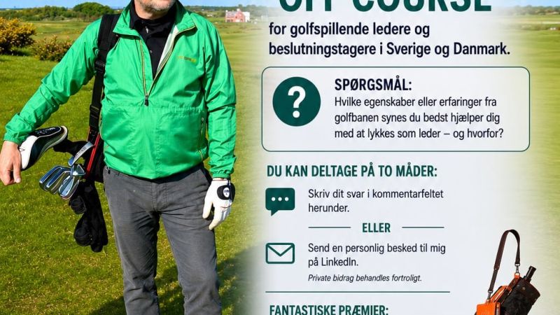 Golf & ledarskap - golftävling