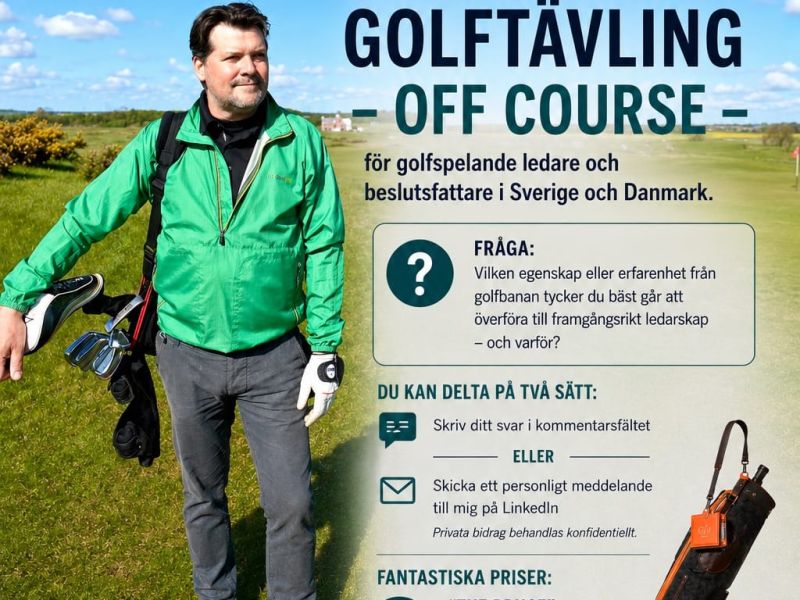 Golf & ledarskap - golftävling