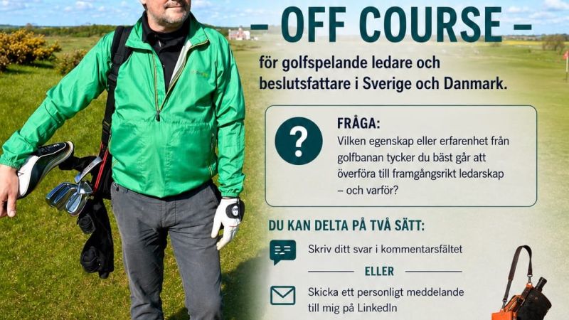 Golf & ledarskap - golftävling