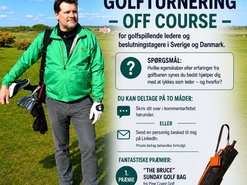 Golf & ledarskap - golftävling